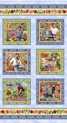 FRESH FROM THE GARDEN SCENIC 24" REPEAT