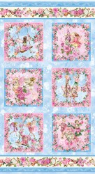 FAIRY GARDEN SCENIC -24" REPEAT