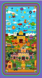 UP,UP & AMERICANA PANEL 24''X44''