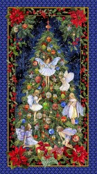WINTER FAIRY PANEL -24" REPEAT