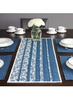 Blue Jean Baby TABLE RUNNER AND PLACEMATS by Tamara Joy