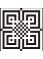 A-Maize-Ing Wall Quilt by Heidi Pridemore /42"x42"
