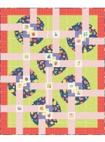 Spin Class A Bushel and a Peck Quilt by Everyday stitches - 67"x81"