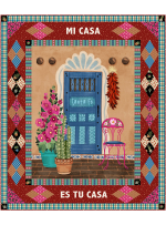 Mi Casa Adobe Canyon Quilt y Marsha Evans Moore  /54.5"x64.5"