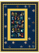 star struck -backyard all star by ladeebug design /58"x76"