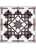 Eclipse Quilt feat. Berry Noir by Project House 360 - free pattern available October, 2025