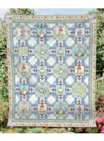 Gnome Mobile Better Gnomes and Gardens Quilt by Project House 360 / 57"x69"