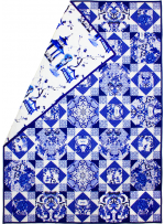 Blue & White Porcelain Quilt