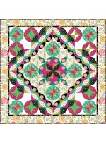 Bohemian Peels Quilt by Material Girlfriends Patterns  /63"x63"