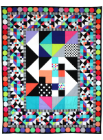 Brite and Busy Quilt by Marinda Stewart