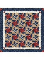 bucking stars feat. buckaroo by joy in stitches quilt-free pattern available in July, 2025