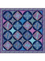 Opulance Quilt feat. Buckingham Paisley by Natalie Crabtree- free pattern available July 2026