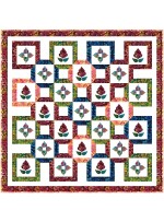 Bustling Bazaar Quilt by Natalie Crabtree / 75-3/4"x75-3/4"