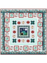 Campground Critters Quilt by natalie Crabtree /70"x70"