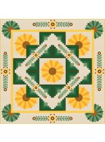 Sunflower Quilt feat. cotton couture by Project House 360