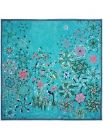 Chinoiserie Border Mosaic Quilt by Marinda Stewart /45"x45"