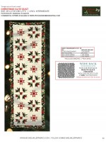 Christmas Glitz feat. Christmas Bloom by Brenda Plaster KITTING GUIDE