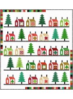 Christmas Village quilt by Natalie Crabtree 