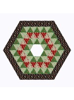 round up tree skirt christmas rodeo by siobhan Fitzpatrick /50"Wx50"H 