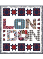 Merry Ole London city of london quilt by Natalie crabtree art collective -Free pattern available in January, 2024