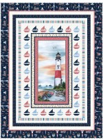 Coastal Dreams Quilt by Wendy Sheppard / 61"x81"