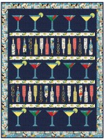 Cocktail Hour Quilt Natalie Crabtree /59"x79"