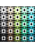Coco Burst Quilt Earth by Sherry Shish /60"x60"