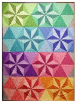 Coco Star Quilt by Rob Appell 43.5"x60"