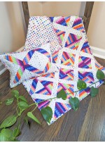Colorforms Quilt and Pillow Sham by Daisi Toegel