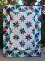 Confetti Star Cotton Couture Quilt by Material Girlfriends
