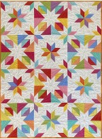 Confetti Star Cotton Couture Quilt by Material Girlfriends