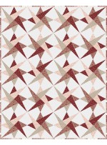 Spinners Quilt feat. Cottagecore Terracotta by Project House 360   - Free Pattern Available in September, 2024