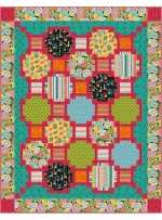 Focus Pocus -Culture Club Quilt by Swirly Girls Design 72"x92"