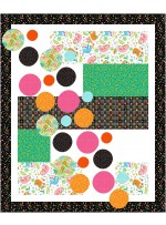 bubbles quilt dont hurry be happy by Kate Colleran Designs