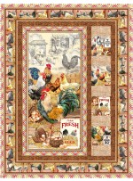 Hen House Quilt feat. Early to Rise by Project House 360 - Free Pattern Available in October, 2024
