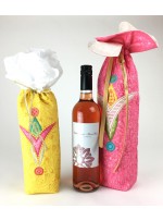 Wine Bottle Tote feat. Fairy Frost by Sarah Vedeler