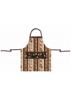 Home and Garden Apron feat. espresso yourself By Poorhouse Quilt Design   - Free Pattern Available in September, 2024