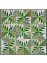 Evergreen Quilt by Natalie Crabtree /48"x48"