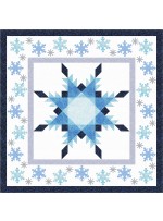 Snowflake Quilt feat. Fairy Frost by Project House 360 - Free Pattern Available in June, 2024