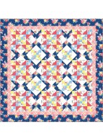 Farmhouse Lap Quilt by Swirly Girls Design /60"x60"