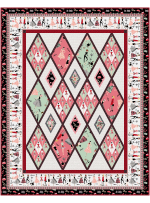 Retro Chic quilt  fashionista by Marsha Evans Moore