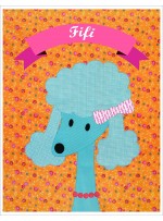 Fifi Quilt  by Shiny Happy World /42"x42"