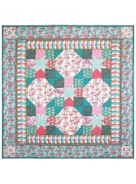 Flamingo Bay Quilt by Marinda Stewart /41.5"41.5" 