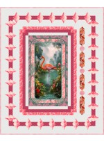 Cameo Quilt feat. Flamingo Grace by Project House 360- free pattern available July 2026