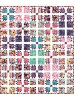 Sachet Floral Fancy Quilt by Charisma Horton 70"x84"
