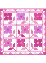 Flower Box Fairy Frost Quilt by Marsha Evans Moore  - free pattern available october, 2023