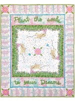 Flower Girl Quilt by Marinda Stewart /41"x51"