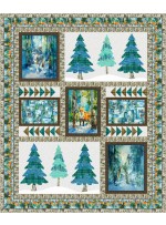 Woodland Winter Quilt feat. Forest Animals by Project House 360 - free pattern available October 2026