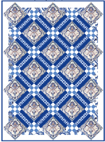 French Tile Quilt by Emily Herrick