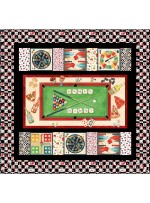 block talk game on quilt by swily girls design 